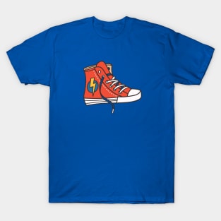 Retro High Top Sneaker Doodle T-Shirt